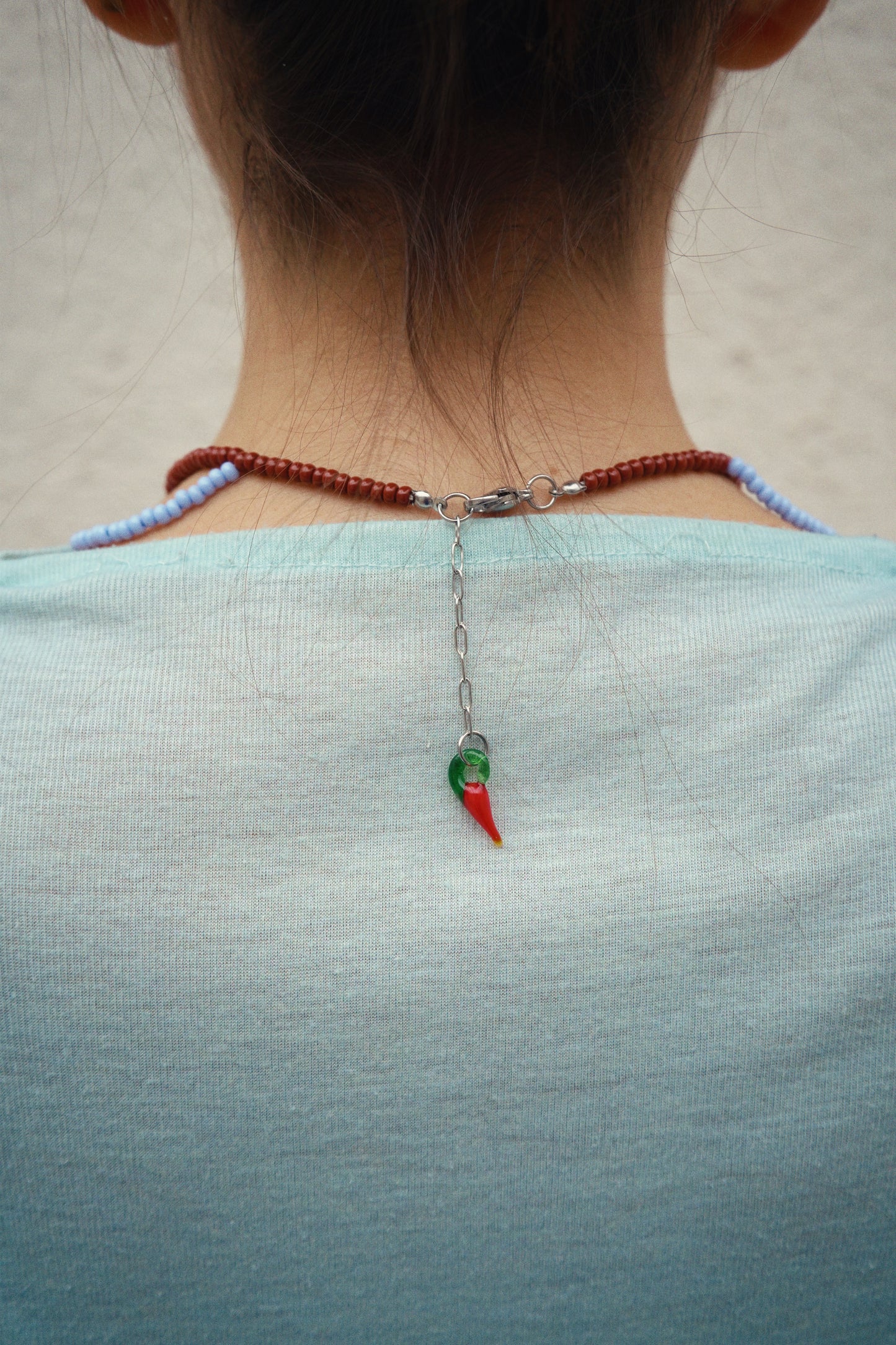 Collar Pétalos Arcoíris