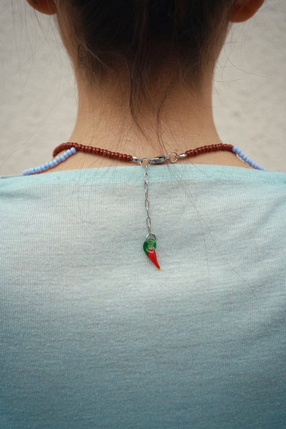 Collar Pétalos Arcoíris