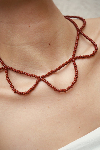 Collar Pétalos Tierra