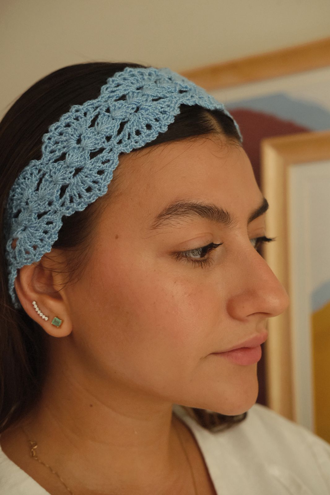 Balaca Trenza Fiestera Cielo