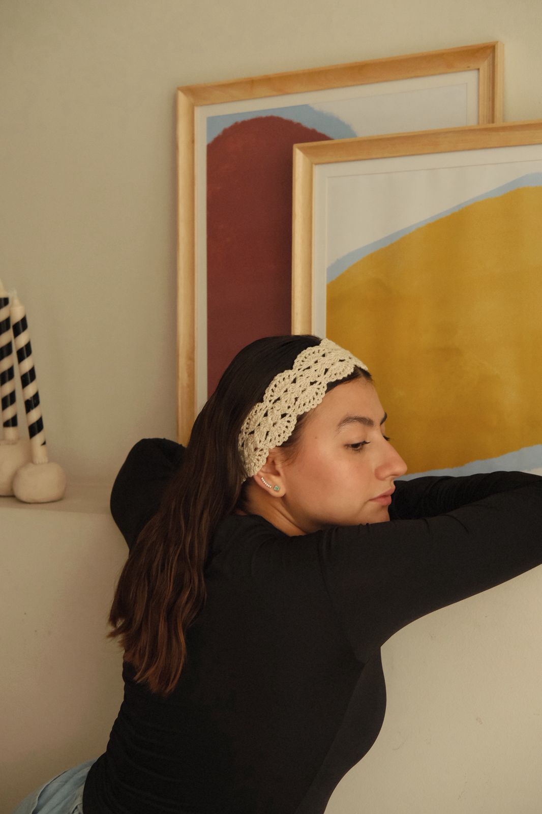 Balaca Trenza Fiestera Crudo